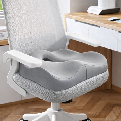 Ergonomic Memory Foam Seat Cushion for Office Chair – Posture Support & Comfort | Marlo