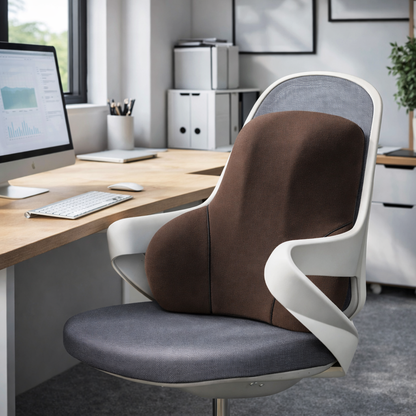 Ergonomic Memory Foam Lumbar Support Cushion for Office Chair – Back Support | Marlo