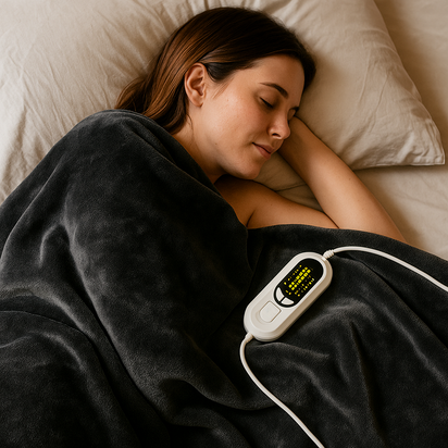 CozyHeat™ Electric Heated Blanket – Stop Freezing Through the Night, Feel Warm & Relaxed in Minutes