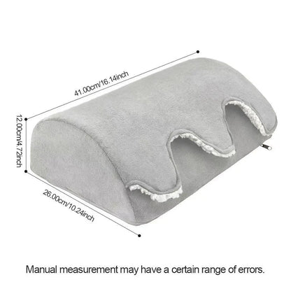 Ergonomic Memory Foam Under-Desk Foot Rest Cushion for Office Comfort | Marlo