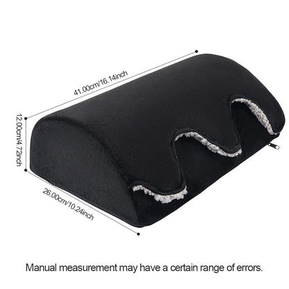 Ergonomic Memory Foam Under-Desk Foot Rest Cushion for Office Comfort | Marlo