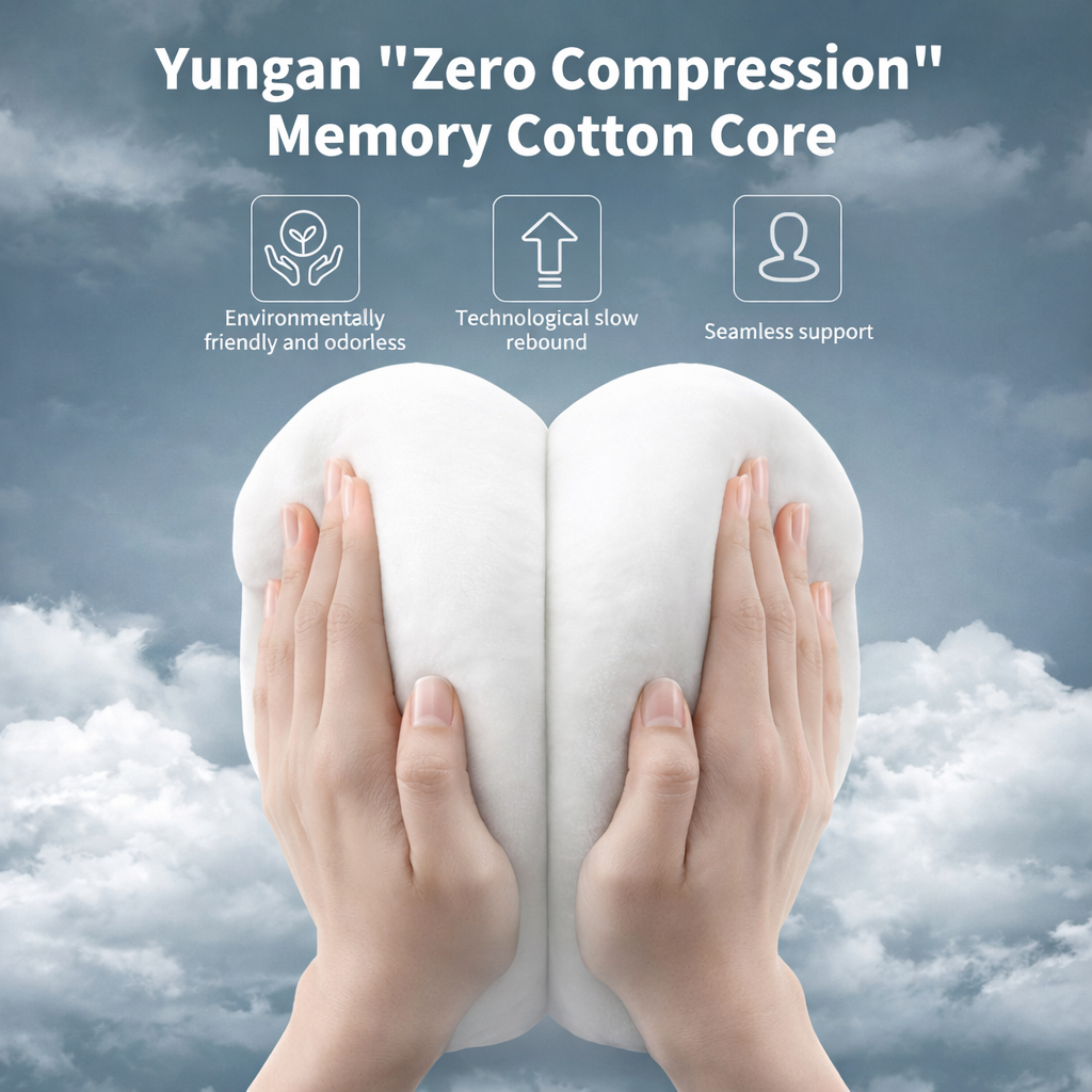 Ergonomic Memory Foam Lumbar Support Cushion for Office Chair – Back Support | Marlo