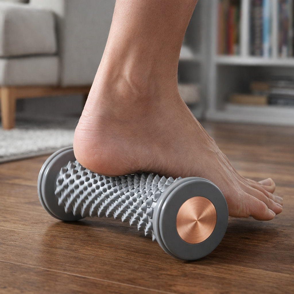 Plantar Fascia Foot Massager Roller – Deep Tissue Foot Relief & Muscle Recovery Rolling Trainer | Marlo